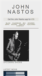 Mobile Screenshot of johnnastos.com